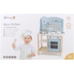 PolarB dřevěná kuchyňka modrá – Zboží Dáma