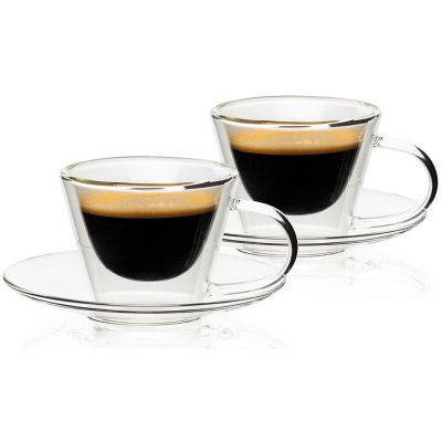 4Home Termo sklenice na espresso Elegante Hot&Cool 2 x 80 ml – Zboží Mobilmania