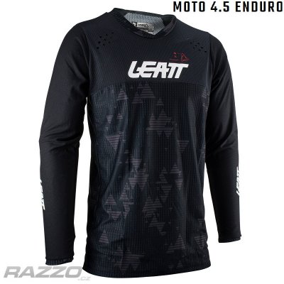 LEATT Moto 4.5 Enduro Jersey Black 2023 | Zboží Auto