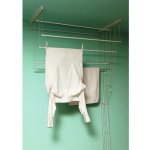 sušák stropový IDEAL 150cm 6 tyčí PH+kov. BÍ – Zboží Dáma