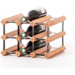 RAXI 9 lahví Stojan na víno Classix Voskovaný Buk – Zboží Dáma
