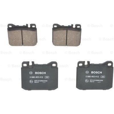 BOSCH Sada brzdových destiček, kotoučová brzda 0 986 463 412