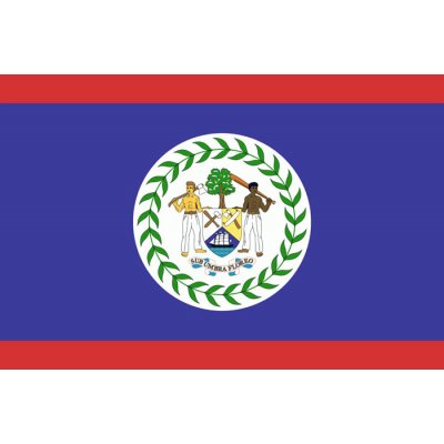 Státní vlajka Belize tištěná venkovní Alerion – Hledejceny.cz
