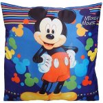 Jerry Fabrics Polštář Mickey blue 40x40 – Zbozi.Blesk.cz