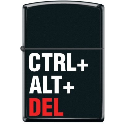 Zippo Ctrl Alt Del – Zboží Mobilmania