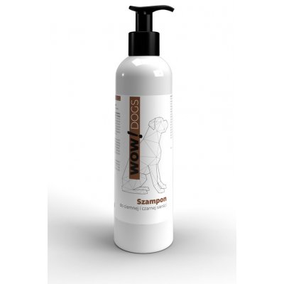 WOW! DOGS Šampon pro tmavou a černou srst 250 ml – HobbyKompas.cz