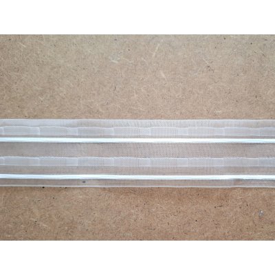 Snový svět Záclonovka 2 - tužkové řasení, transparentní, 50 mm – Sleviste.cz