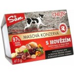 Chejn Sam Adult Dog hovězí 415 g – Sleviste.cz