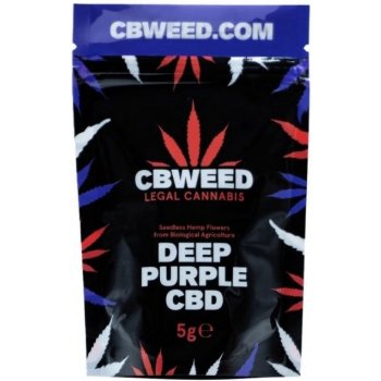 CBWEED Deep Purple CBD 0,2% THC 2 g