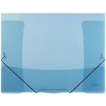 Karton P+P Tříklopá složka s gumou A4 modrá – Zboží Živě