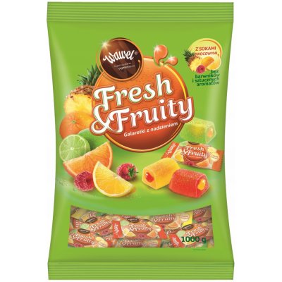 Wawel Fresh Fruity Ovocné želé 1 kg – Zboží Dáma