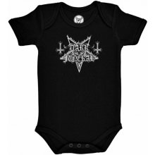 Dětské body Metal Kids Dark Funeral Logo černá