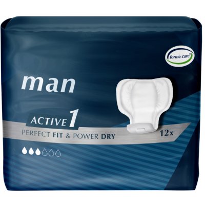 Forma Care Man Active 1 pánské inkontinenční vložky 12 ks 315 ml – Zboží Dáma