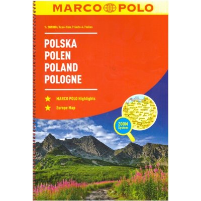 Polsko autoatlas 1:300 000 Marco Polo Marco Polo – Zbozi.Blesk.cz