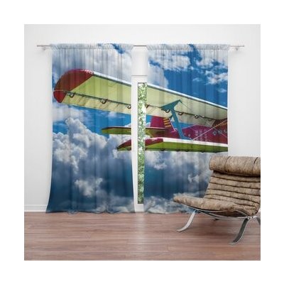 Sablio Závěs Letoun: 2ks 140x250cm – Hledejceny.cz
