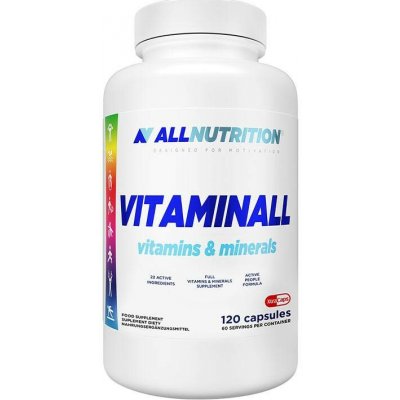 Allnutrition VitaminALL Vitamins & Minerals 120 kapsle – Hledejceny.cz