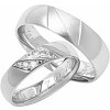 Prsteny Aumanti Snubní prsteny 63 Platina bílá