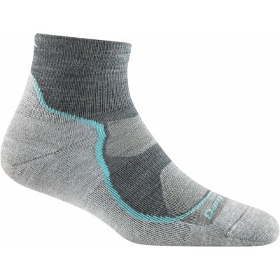 Darn Tough dámské LIGHT HIKER 1/4 LIGHTWEIGHT WITH CUSHION slate – Zboží Dáma