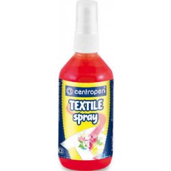 CENTROPEN barva na textil 1139 sprej 110 ml červená