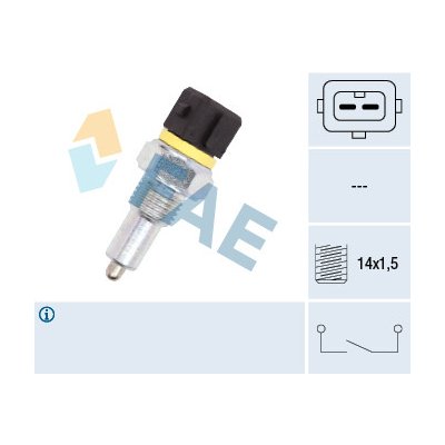 FAE Spínač, světlo zpátečky 40570 – Zboží Mobilmania