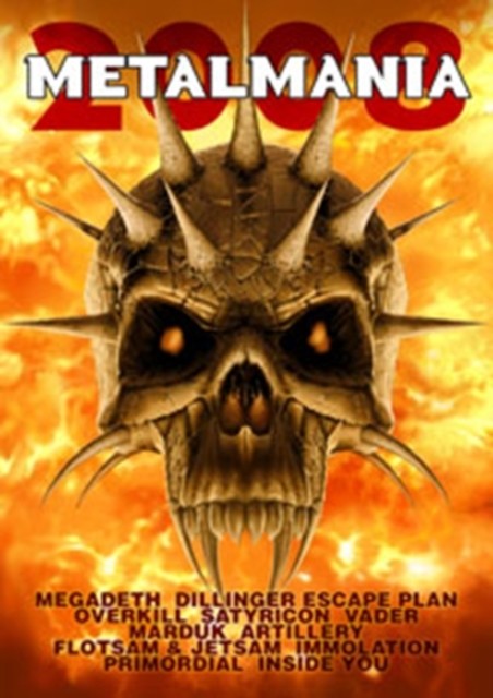 Metalmania 2008 DVD