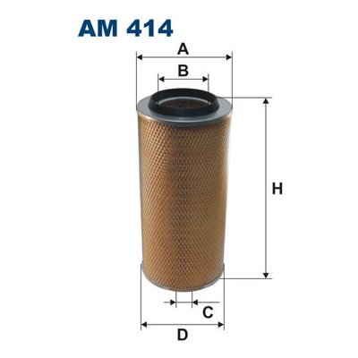 AM414 FILTRON Vzduchový filtr – Zboží Mobilmania