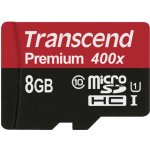 Transcend microSDHC 8 GB UHS-I TS8GUSDCU1 – Zboží Živě