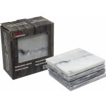 HIT Podtácek mramorový sada 4 ks 10 x 10 cm HT-23464612 – Zboží Mobilmania