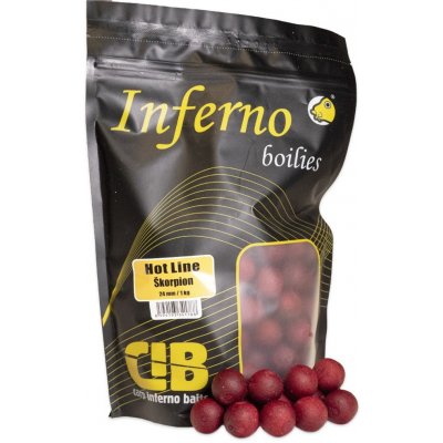 Carp Inferno Boilies Hot Line Škorpion 1kg 24 mm