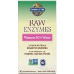 Garden of Life Raw Enzymy Women 50 Wiser pro ženy 90 kapslí – Hledejceny.cz