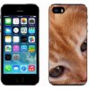 Pouzdro a kryt na mobilní telefon Apple Pouzdro mmCase Gelové iPhone 5/5s - zrzavé kotě