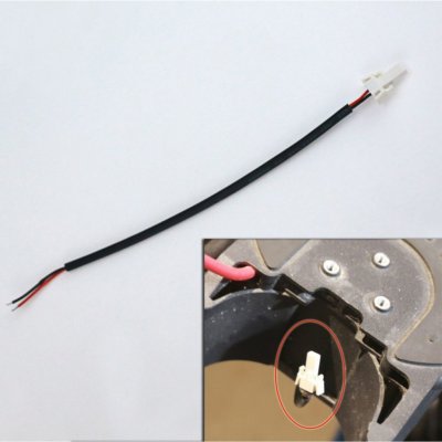 Xiaomi Mi Scooter M365 kabel od baterie s konektorem pro zadní světlo – Sleviste.cz