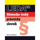 Německo-český právnický slovník - Horálková Milena