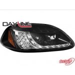 Honda Civic 98-00 2/5dv. - Přední světla led svícením a led blinkrem(black)