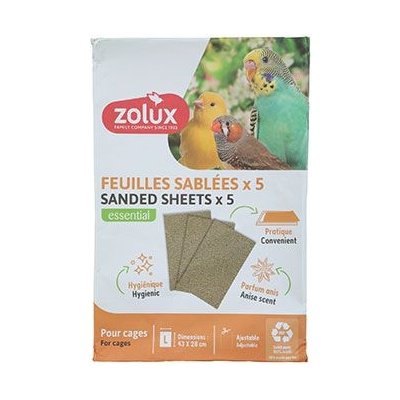 Zolux Pískové podložky 43x28cm 5ks – Zboží Dáma