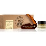 Captain Fawcett Limited Sandalwood vosk na knír 15 ml + skládací hřeben na knír dárková sada – Zboží Dáma