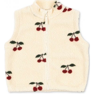 Konges Slojd Jody Teddy vesta Ma Grande Cerise – Zboží Dáma