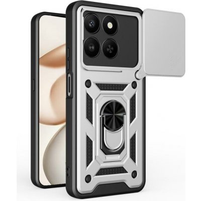 VSECHNONAMOBIL 128222 RING CAMERA Kryt s držákem pro Honor 400 Smart 5G / Honor X7d stříbrný – Zboží Živě