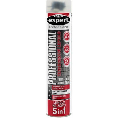 EXPERT LINE PROFESSIONAL tenkovrstvé PUR lepidlo na zdivo 5v1 750 ml – Hledejceny.cz