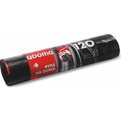 pytle na odpadky zatahovací 120l (10ks) 70x100cm ČER 35µ – Zboží Mobilmania