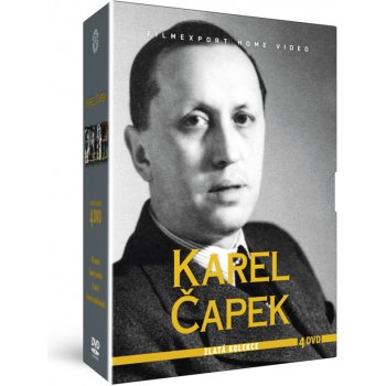 Karel čapek: bílá nemoc + čapkovy povídky + krakatit + o věcech nadpřirozených, 4 DVD