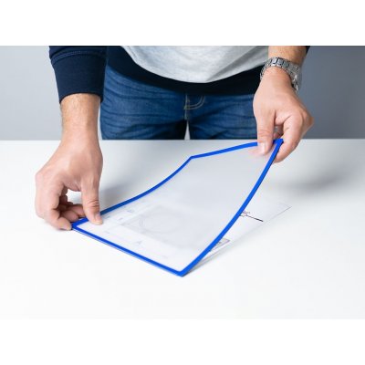 SOLLAU Magnetická kapsa A4 s rámečkem - modrá – Hledejceny.cz