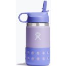 Hydro Flask Termo Wide Mouth Straw Lid And Boot fialová 355 ml