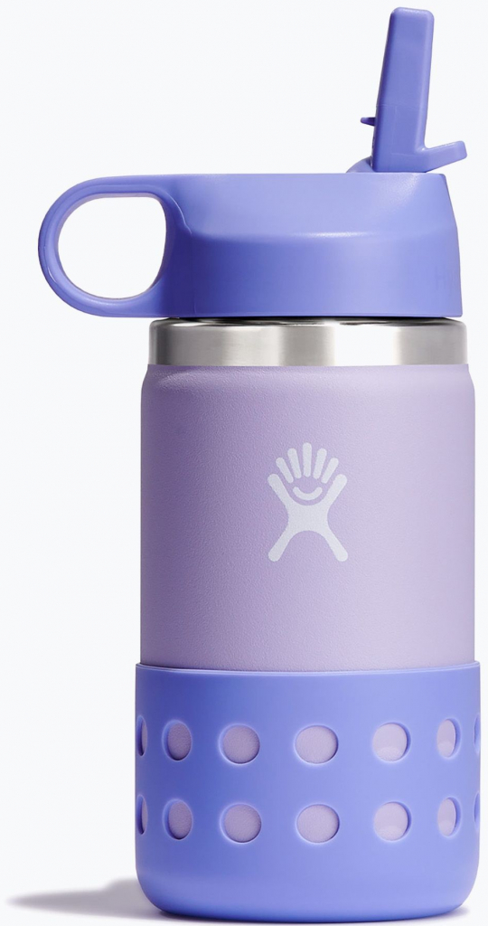 Hydro Flask Termo Wide Mouth Straw Lid And Boot fialová 355 ml