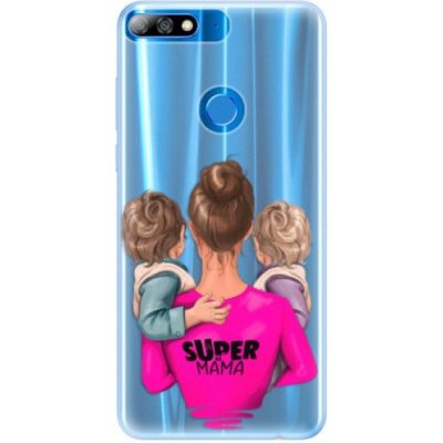 iSaprio Super Mama - Two Boys Huawei Y7 Prime 2018 – Zbozi.Blesk.cz