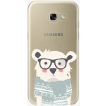 Pouzdro iSaprio Bear With Scarf - Samsung Galaxy A5 2017 – Sleviste.cz