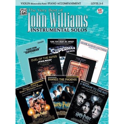 The Very Best Of John Williams Instrumental Solos + CD / housle + klavír