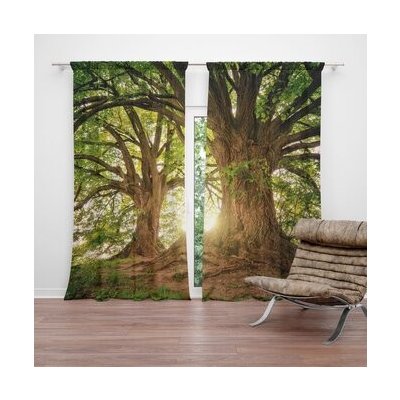 Sablio Závěs Stromy: 2ks 140x250cm – Hledejceny.cz