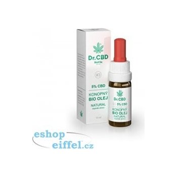 BioVita Dr. CBD Konopný bio olej 5 % 10 ml