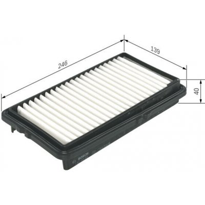 Vzduchový filtr BOSCH 1 457 433 950 – Hledejceny.cz